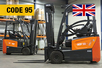 Heftruck Code 95 Engels