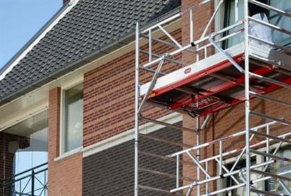 Veilig werken met rolsteigers Engels